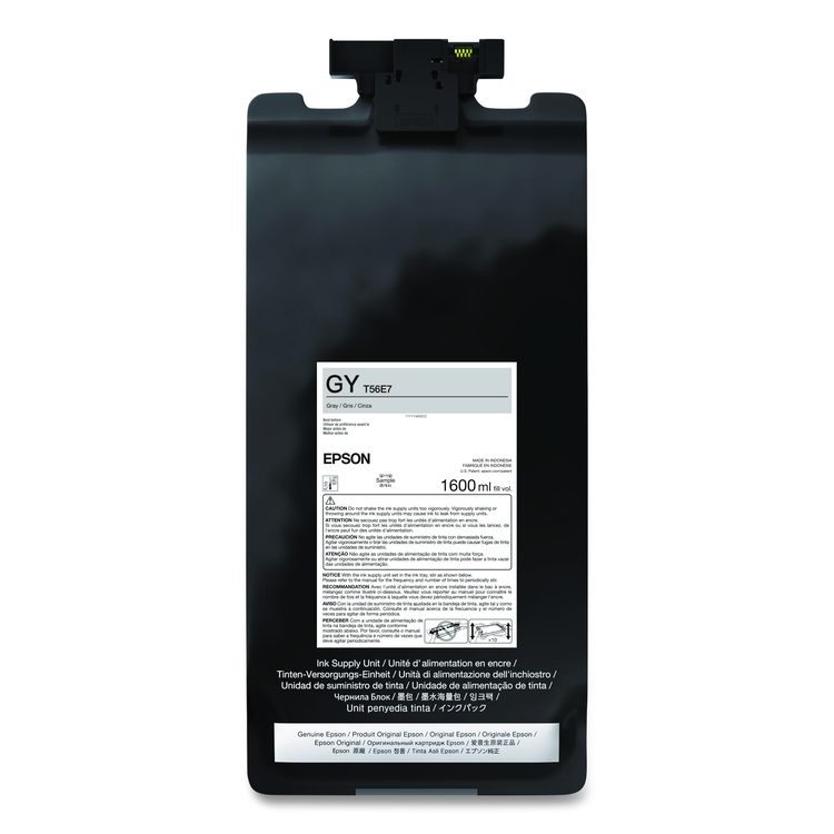 T56E720 (T56E) UltraChrome PRO12 Ink, 1.6 L, Photo Gray