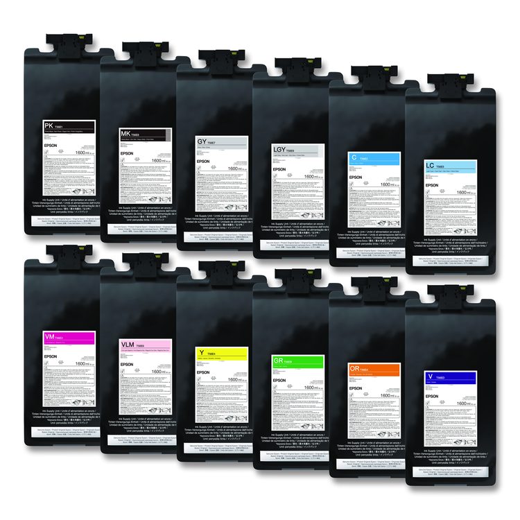 T56E720 (T56E) UltraChrome PRO12 Ink, 1.6 L, Photo Gray