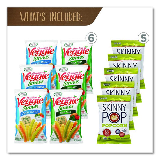 Healthy Snack Box, 37 Assorted Snacks/Box