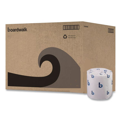 Two-Ply Toilet Tissue, Standard, Septic Safe, White, 4 x 3, 500 Sheets/Roll, 96 Rolls/Carton