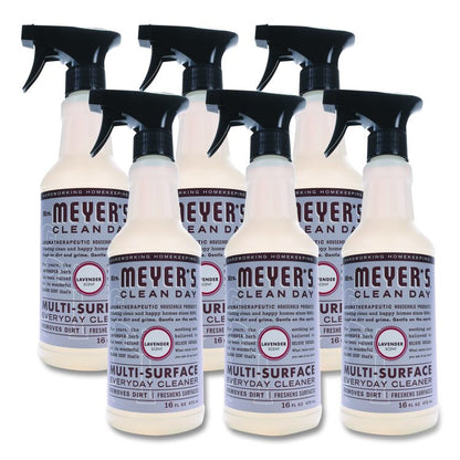 Multi Purpose Cleaner, Lavender Scent, 16 oz Spray Bottle, 6/Carton