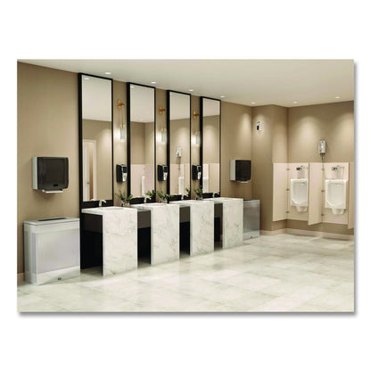 One Shot Soap Dispenser - Touch Free, Foam, 800 mL/1,600 mL, 1.9 x 5.5 x 4, Polished Chrome