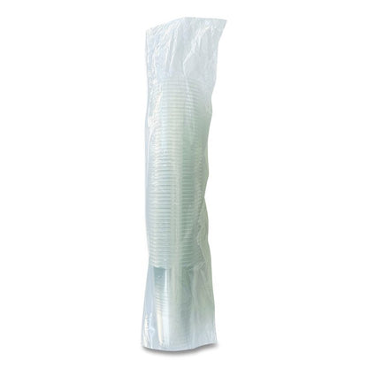 Translucent Plastic Cold Cups, 20 oz, Clear, 50/Pack