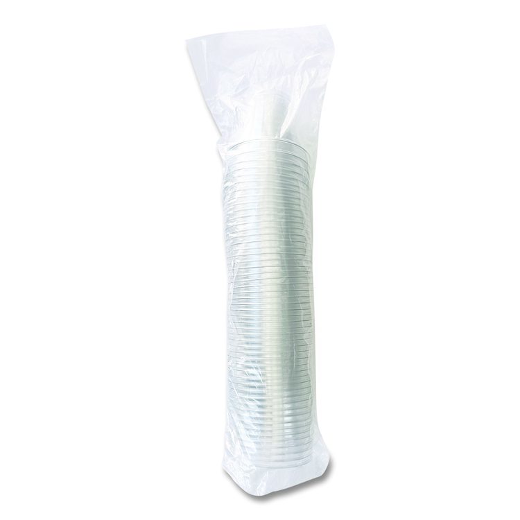 Clear Plastic PET Cups, Squat, 9 oz, 1,000/Carton