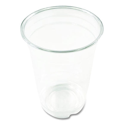 Clear Plastic PET Cups, 14 oz, 50/Pack