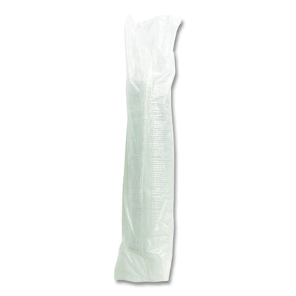 PET Cold Cup Straw-Slot Lids, Fits 9 oz to 10 oz Cold Cups, Plastic, Clear, 1,000/Carton