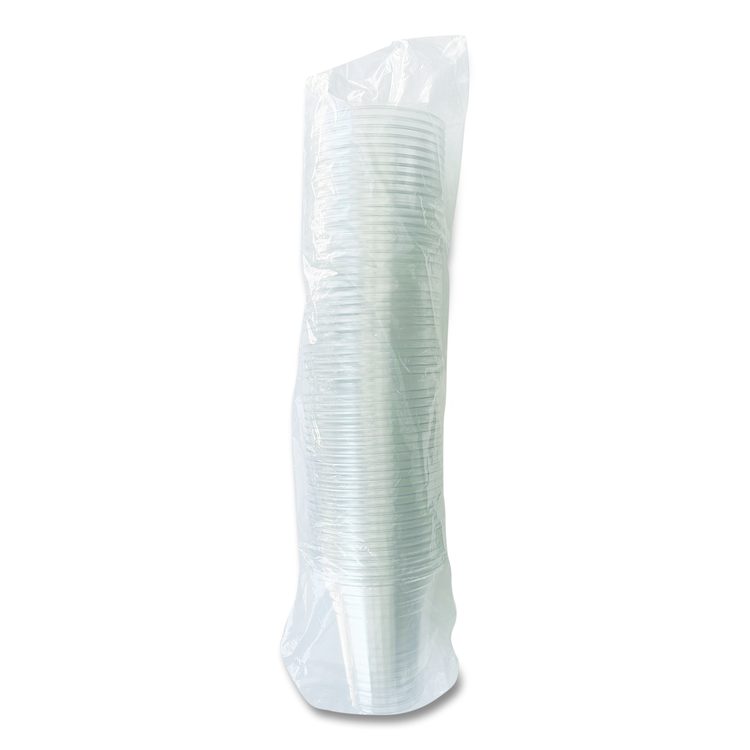 Clear Plastic PET Cups, 14 oz, 50/Pack