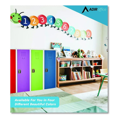 Steel Storage Locker, 1 Compartment, 15 x 15 x 48, Green