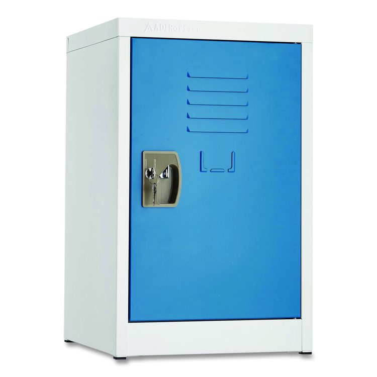 Steel Storage Locker, 1 Compartment, 15 x 15 x 24, Blue