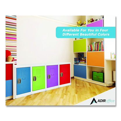 Steel Storage Locker, 1 Compartment, 15 x 15 x 24, Green