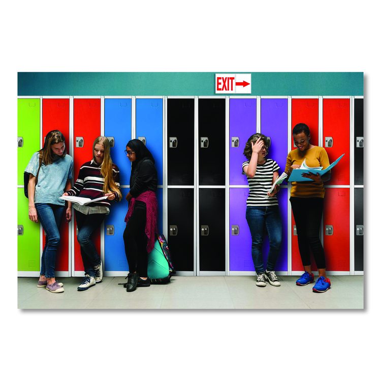 Steel Storage Locker, 2 Compartment, 12 x 12 x 72, Red