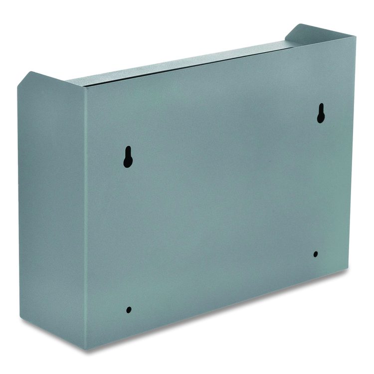 Medium Size Steel Multi-Purpose Secure Drop Box, 9.8 x 3.4 x 7.5, Gray