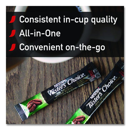 Taster's Choice Stick Pack, Decaf, 0.06 oz, 80/Box, 6 Boxes/Carton