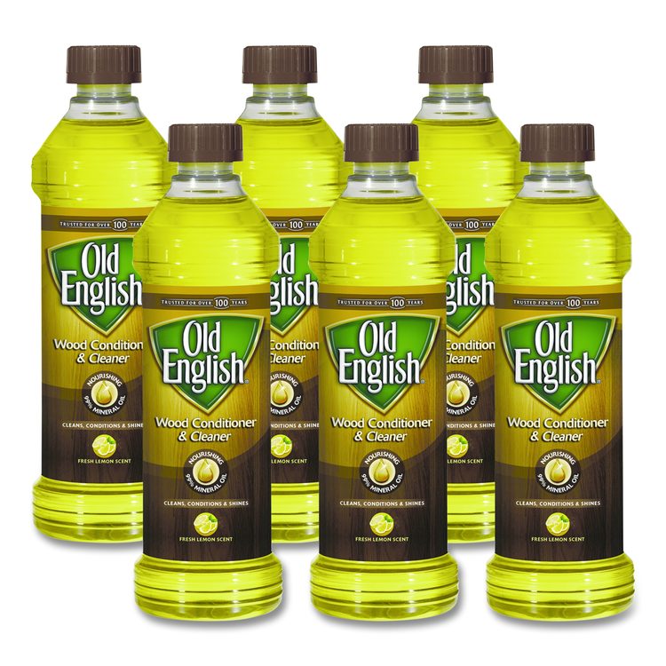 Oil, Furniture, Fresh Lemon Scent, 16 oz Bottle, 6/Carton