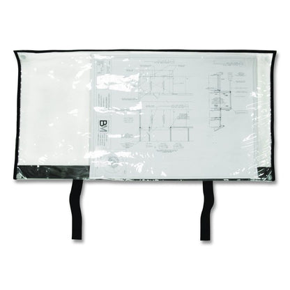 Large Document Protection Blueprint Plan Holder, Holds ARCH E (36" x 48"), Clear