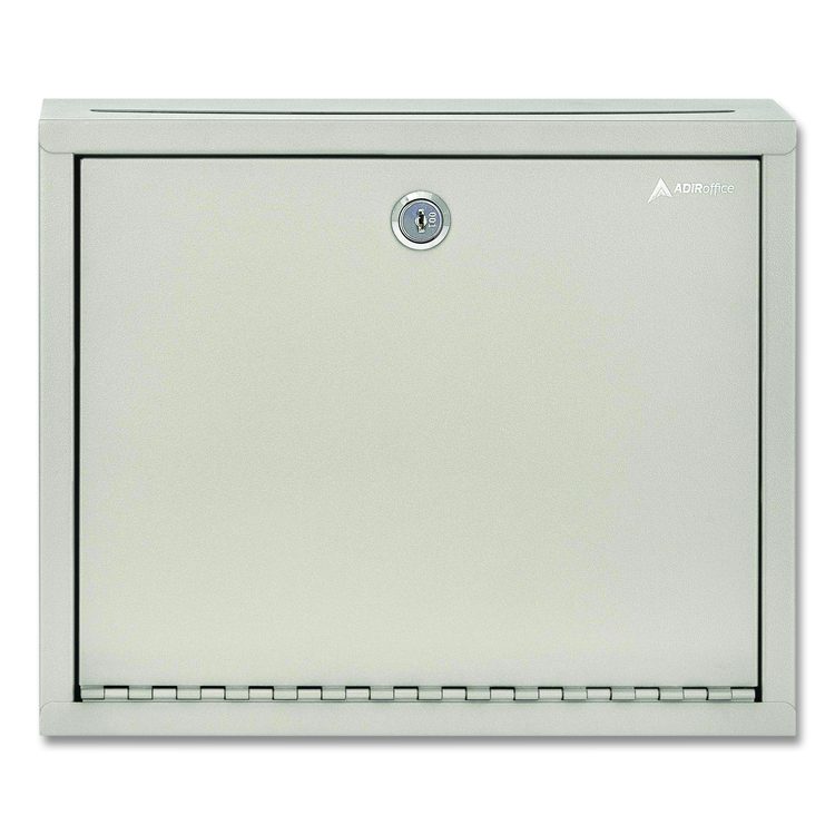 Large Size Steel Multi-Purpose Secure Drop Box, 12 x 3 x 10, Beige