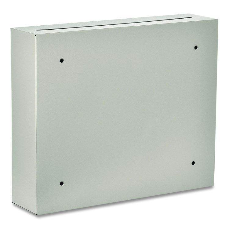 Large Size Steel Multi-Purpose Secure Drop Box, 12 x 3 x 10, Beige