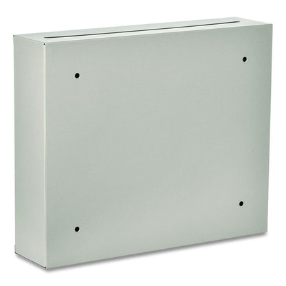 Large Size Steel Multi-Purpose Secure Drop Box, 12 x 3 x 10, Beige