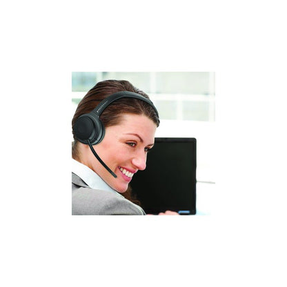 HS6200MBT Wireless Mono Headset with Detachable Boom Microphone, Over the Head