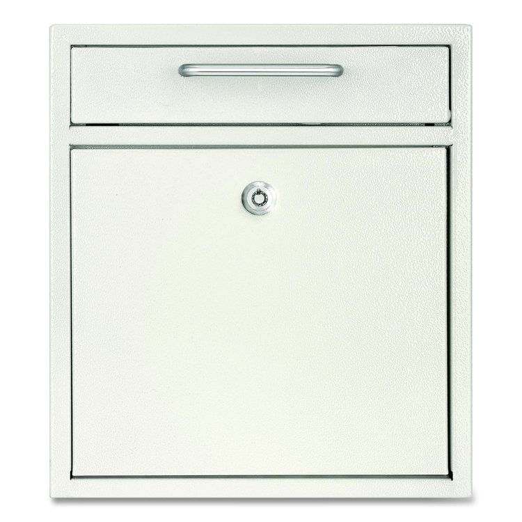 Medium Ultimate Wall Mounted Mail Box, 10.4 x 4.5 x 12, White
