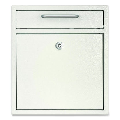 Medium Ultimate Wall Mounted Mail Box, 10.4 x 4.5 x 12, White