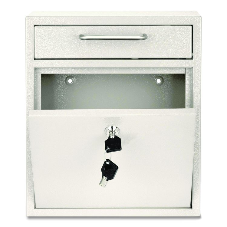 Medium Ultimate Wall Mounted Mail Box, 10.4 x 4.5 x 12, White