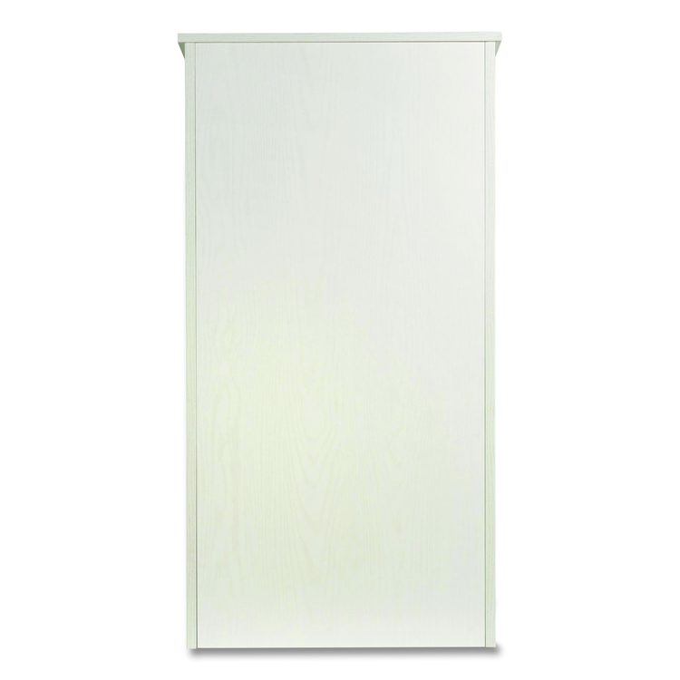 Wood Stand-up Podium Lectern Speaker Stand, 23 x 15 x 45.8, White