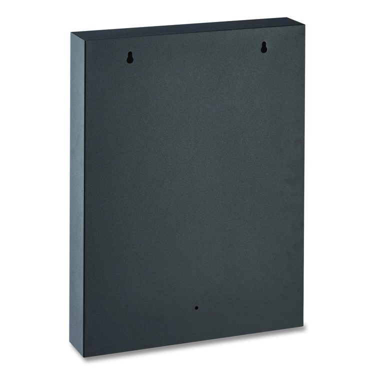 Steel Digital Lock Key Cabinet, 60-Key, 13 x 2.6 x 17, Stainless Steel 304, Black