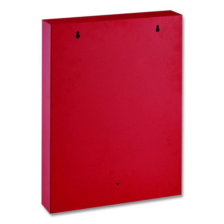 Steel Digital Lock Key Cabinet, 60-Key, 13 x 2.6 x 17, Stainless Steel 304, Red