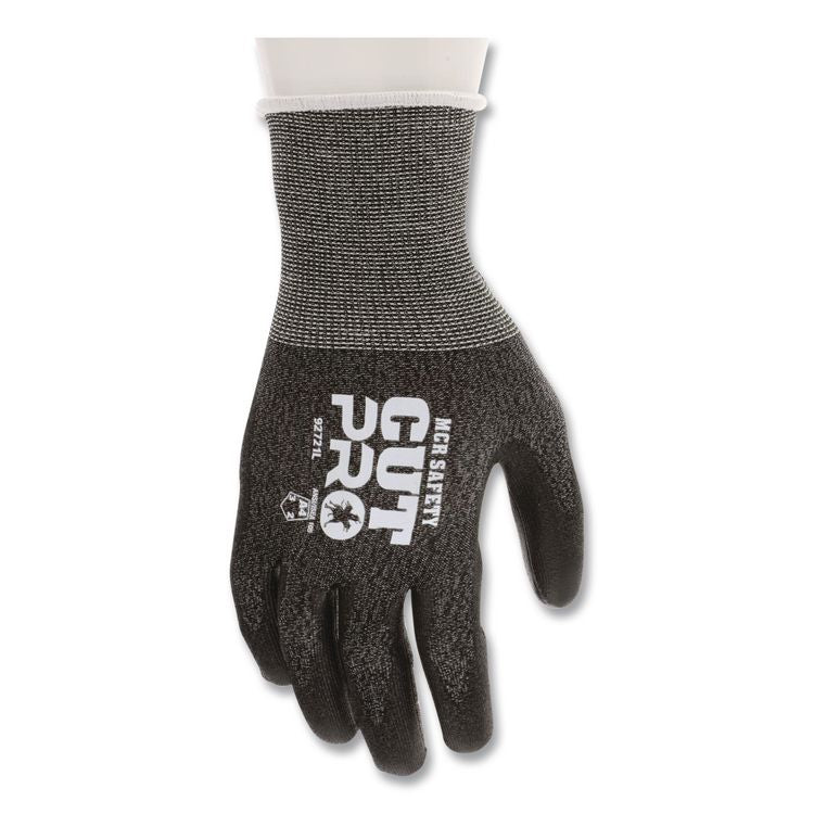 Cut Pro 92721 Gloves, 10" Long, Large, Black, 12 Pairs