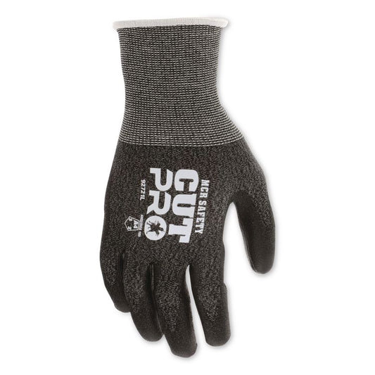 Cut Pro 92721 Gloves, 10" Long, X-Small, Black, 12 Pairs