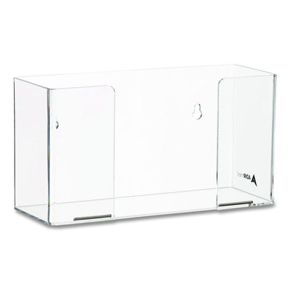 Acrylic Glove Dispenser, Single Box Capacity, 10.2 x 3.5 x 5.3, Clear