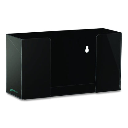 Acrylic Glove Dispenser, Single Box Capacity, 10.2 x 3.5 x 5.3, Black