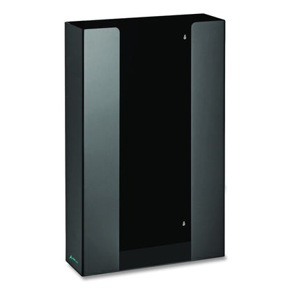 Acrylic Glove Dispenser, Triple Box Capacity, 10.2 x 3.5 x 16.1, Black