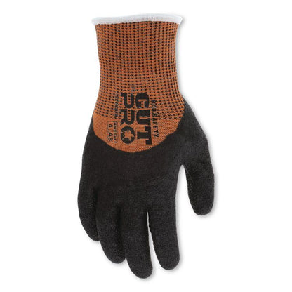 Cut Pro 92743LT Gloves, 10" Long, Medium, Black/Orange, 12 Pairs