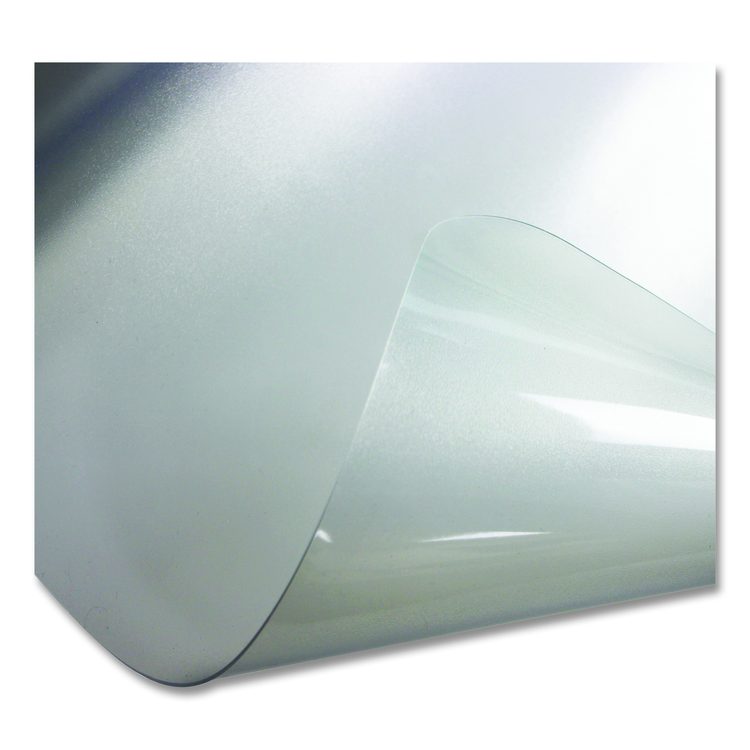 Cleartex Advantagemat Phthalate Free PVC Chair Mat for Hard Floors, Rectangular, 53" x 45", Clear
