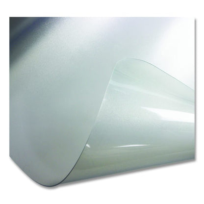 Cleartex Advantagemat Phthalate Free PVC Chair Mat for Hard Floors, Rectangular, 53" x 45", Clear