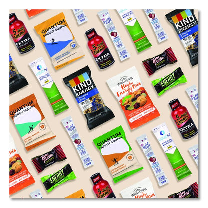 Energy Snack Box, 60 Assorted Snacks/Box