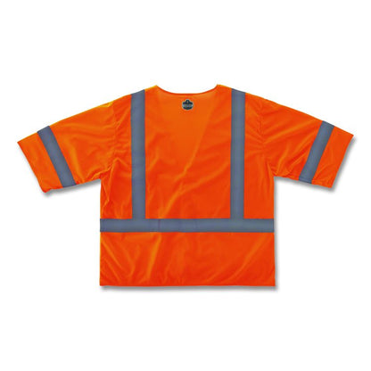 GloWear 8310HL Type R Class 3 Economy Mesh Vest, Polyester, Large to X-Large, Orange