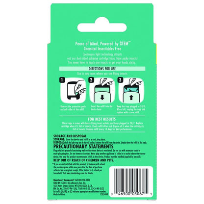 STEM Light Trap Refills, 3 Refills/Pack, 8 Packs/Carton