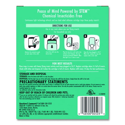 STEM Light Trap, with Refill, 4/Carton