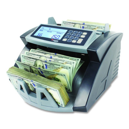 5520UV/MG Cash Counter, 1,300 bills/min, 9.7" x 11.5" x 7.5", Gray