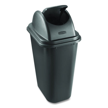 Rectangular Free-Swinging Plastic Lids, Black