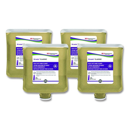 Kresto Classic Heavy Duty Hand Cleaner Manual Cartridge Refill, Fougere Scent, 2 L, 4/Carton