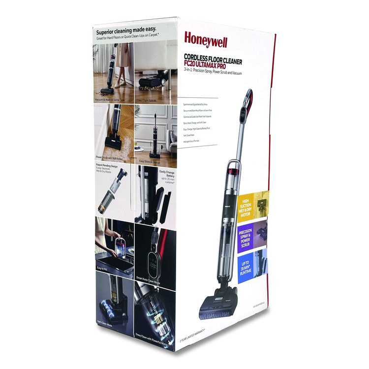 Ultamax Elite FC20 Cordless Floor Cleaner, 13.5" Cleaning Path, Graphite
