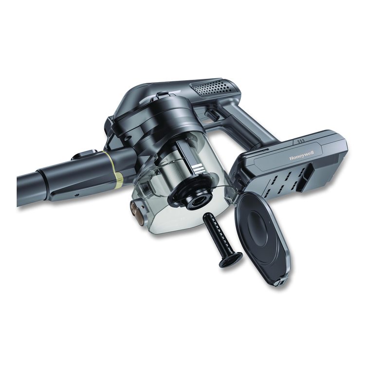 Aeromax Pro VC16 Cordless Vacuum, 8.5" Cleaning Path, Dark Silver