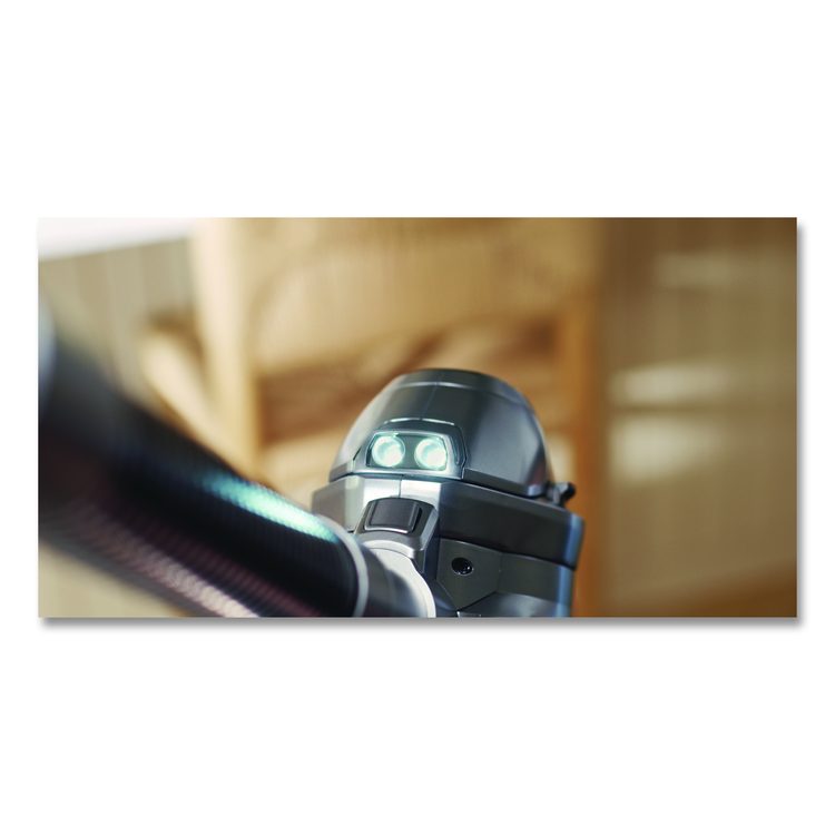 Aeromax Pro VC16 Cordless Vacuum, 8.5" Cleaning Path, Dark Silver