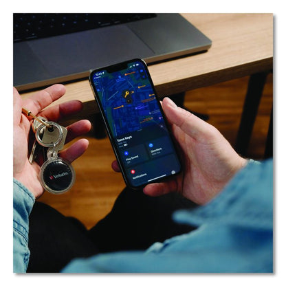 My Finder Bluetooth Coin Tracker for Apple iOS, Black