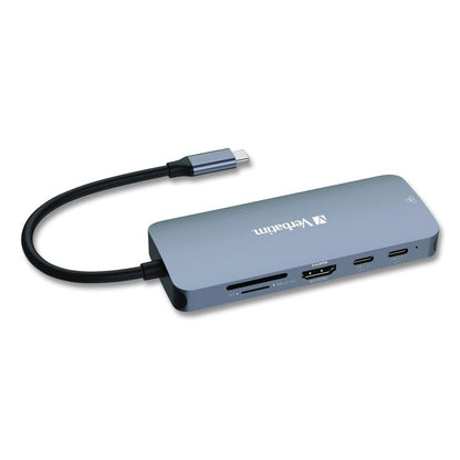 USB-C Pro Multiport Hub9 Port, Gray