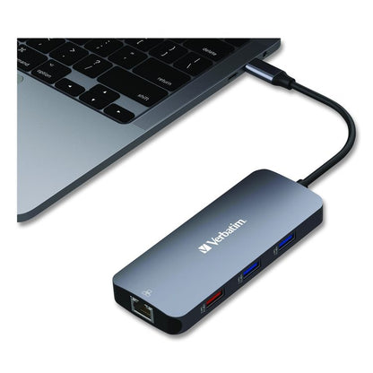 USB-C Pro Multiport Hub9 Port, Gray